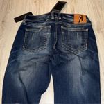 Rock Revival  Dark Blue distressed ankle Skinny Jeans denim Photo 3