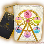 Lounge Fly  Disney Princess Ferris Wheel Small Zip Wallet Photo 0
