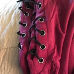 Tapered Midi Skirt avail in s,m,lg Red Photo 2