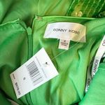 RONNY KOBO Alix Green Sequin Halter Midi Dress Open Back Small NWT Photo 11