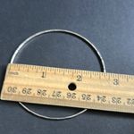 Women’s vintage dainty silver patterned bangle bracelet one‎ size Photo 5