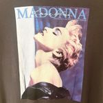H&M Madonna True Blue Graphic T Shirt  Divided Dark Gray Band Tee Women’s Large Photo 1