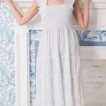 Hill House ๐๐ The Ellie Nap Dress ~ White with Blue Swiss Dots Large Photo 0