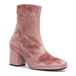 Free People Velvet Cecile Bootie In Rose 39 Photo 0