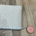 Street Level NWT  ivory braided clutch purse Photo 83