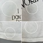 Vintage Cat Shirt I Don't Do Mouse Work Humor Graphic Tee White Unisex Oversized Size undefined Photo 4