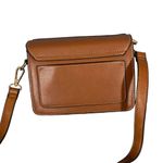 Brown Faux Leather Square Camera Messenger Crossbody Bag Women Photo 1