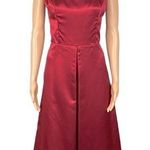 After Six red Taffeta A-line semi-formal or bridesmaid dress. Size 12. EUC Photo 0