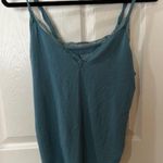 Victoria's Secret Green Blue Cami Pajama Set Photo 1