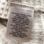 Anthropologie Sparrow Cream Gold Gilt Grid Sweater Dress Size Small Photo 10