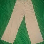 Michael Kors Michael by Carmen High Rise Wide Leg Khaki Denim Pants size 6 Photo 0