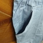 Democracy Stretch Twill Utility Belted Jumpsuit, Light Blue 1X NEW! Photo 7