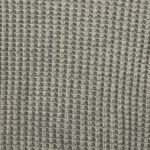 Free People FP One Hayden Thermal Waffle Knit Puff Sleeve Lace-Up Photo 2