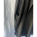 Meo Meli Linen Duster Cardigan Dark Grey Button Tab Sleeve Lagenlook Flow Italy Size XL Photo 2