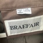 14 P Vintage Dark Trench Coat in EUC Tan Size 14P Photo 2