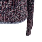 Rag and Bone  Ilana Marled Sweater Navy Blue Multicolor Crewneck Size Small Photo 7