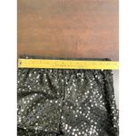 Calzedonia  Black Sequin Wide Leg Pants Sparkly Party Occasion Evening Small Photo 4