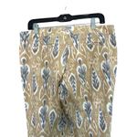 carole little Linen Wide Leg Straight Pants Boho Festival Retro Earthy Size 10 Photo 2