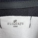 Sundays  Striped Sweater Ruffle Size One / Small New Photo 69