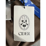 Cider  Body Con Dress Womens Size M Brown Ribbed Round Neck Long Sleeve Midi NEW Photo 9