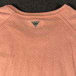 Columbia Womens Small Peach Coral Long Sleeve Pullover PFG Tee Top Shirt Photo 7
