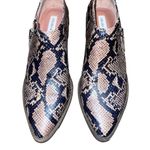 Chelsea and Violet  Ava Snake Print Booties leather side zip size 7.5 Photo 3