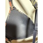 Anne Klein Brand New 84$ Women's Size 34B Navy Blue Floral Full Coverage Bra Photo 6