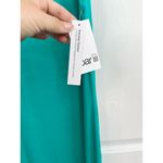 Bar III  Midi Dress Womens Size Petite Medium Teal Bodycon Scoop Neck Modern Chic Photo 6
