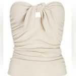 EXPRESS Metallic Tie Front Tube Top, X-Small - NWOT Photo 4