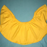 UNBRANDED off shoulders bright yellow butterfly sleeves crop top NEW size M Size M Photo 1