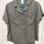 Members Mark Charcoal Button-Down Shirt Photo 1