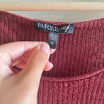 Eileen Fisher 100% Wool Tank Top Size 1X Sweater Wine Red Sleeveless Knit Top Photo 1