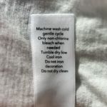 Athleta Women's Pride LGBTQ Plus Size 1X Organic Tie Dye Rainbow White Tee Shirt Photo 8