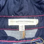 Anthropologie Pilcro & The Letterpress Denim Overall Bib Jumpsuit Plunging V 2 Photo 7