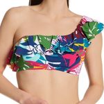 Bleu Rod Beattie  On A Brighter Note Ruffle One‎ Shoulder Swim Top 10 Photo 0
