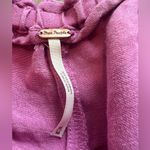 Free People Mirella Linen Blend Drawstring Shorts, Pink Plum, Size Medium Photo 3