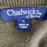 Chadwick's Chadwick’s Green Side Button Sweater Photo 4