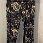 CVG size XS cropped gold marble leggings‎ Photo 0