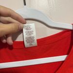 Rachel Parcell  Red Orange Long Sleeve Vneck Sleepwear Photo 3