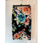 H&M Floral Knit Pencil Skirt Photo 1