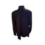 Lane Bryant  Women's Blazer Black Faux Leather Trim size 16 Photo 2
