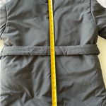 Fandy Lokar  belted puffer jacket Women’s Size M Black Bust 40in  Very New Photo 6