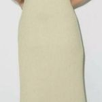 Reformation  Bliss Maxi Ribbed Dress Limon Sleeveless Size Small S Photo 1