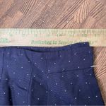 Christian Dior Vintage  Navy Blue White Dot Pencil Mini Skirt Size‎ 4 Photo 3