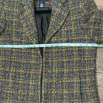 Jones New York Tweed Blazer Jacket Multicolor Wool Blend Sz 4 Photo 6
