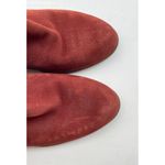 Lucky Brand Lahela Ankle Boots in Red/Sable Suede - Size 8/38 Photo 6