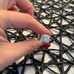 MONICA VINADER Siren Muse Wide Ring, Silver, Size 4.5,$250 Silver Photo 7