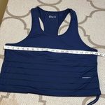 Zyia  Racerback sheer stripped side ruched tie top Photo 5