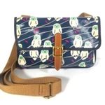Fossil  Keyper Barn Owl Crossbody Bag with Slim Crossbody Purse PVC Coated Photo 0
