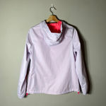 New Balance NWT  Women's Small Long Sleeve Full Zip Hooded Raincoat Jacket Pink Photo 2